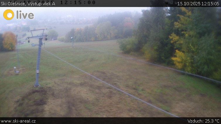 Ski Olešnice - Výstup vlek A - 15.10.2025 v 12:15 Ski Olešnice - Výstup vlek A - 15.10.2025 v 12:15
