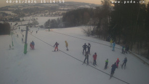 Ski Olešnice - Výstup vlek A - 8.1.2026 v 15:15 Ski Olešnice - Výstup vlek A - 8.1.2026 v 15:15