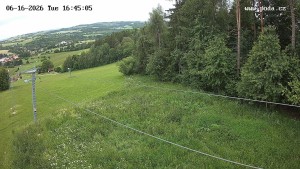 Ski Olešnice - Ausgang Lift A - 16.6.2026 v 17:45 Ski Olešnice - Ausgang Lift A - 16.6.2026 v 17:45