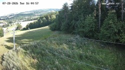 Ski lift A exit