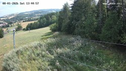 Ski lift A exit
