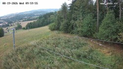 Ski lift A exit