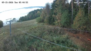 Ski Olešnice - Ausgang Lift A - 15.9.2026 v 06:45 Ski Olešnice - Ausgang Lift A - 15.9.2026 v 06:45