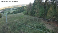 Ski lift A exit