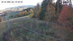 Ski lift A exit