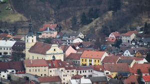Město Olešnice - Pohled na město - 29.12.2025 v 14:00 Město Olešnice - Pohled na město - 29.12.2025 v 14:00