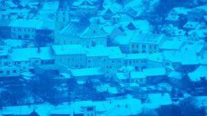 Město Olešnice - Pohled na město - 15.2.2026 v 07:00 Město Olešnice - Pohled na město - 15.2.2026 v 07:00