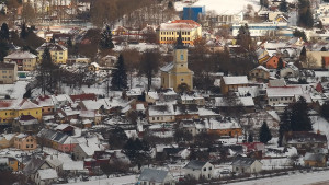 Město Olešnice - Pohled na město - 15.2.2026 v 14:00 Město Olešnice - Pohled na město - 15.2.2026 v 14:00