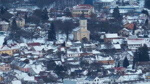 Město Olešnice - Pohled na město - 15.2.2026 v 17:00 Město Olešnice - Pohled na město - 15.2.2026 v 17:00