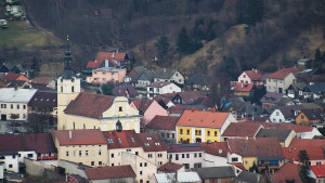 Město Olešnice - Pohled na město - 23.3.2026 v 16:30 Město Olešnice - Pohled na město - 23.3.2026 v 16:30
