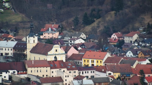 Město Olešnice - Pohled na město - 23.3.2026 v 17:15 Město Olešnice - Pohled na město - 23.3.2026 v 17:15
