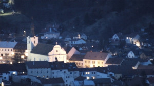 Město Olešnice - Pohled na město - 23.3.2026 v 18:45 Město Olešnice - Pohled na město - 23.3.2026 v 18:45
