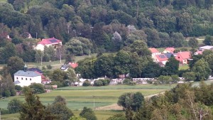 Stadt Olešnice - Blick auf die Stadt - 16.6.2026 v 16:47 Stadt Olešnice - Blick auf die Stadt - 16.6.2026 v 16:47