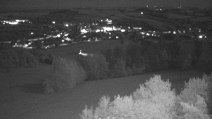 Stadt Olešnice - Blick auf die Stadt - 1.8.2026 v 03:45 Stadt Olešnice - Blick auf die Stadt - 1.8.2026 v 03:45
