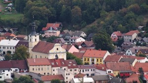 Miasto Olešnice - Widok na miasto - 23.9.2026 v 11:45 Miasto Olešnice - Widok na miasto - 23.9.2026 v 11:45