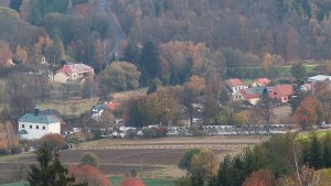 Stadt Olešnice - Blick auf die Stadt - 30.10.2026 v 11:45 Stadt Olešnice - Blick auf die Stadt - 30.10.2026 v 11:45