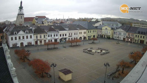 Město Bruntál - Náměstí Míru - 26.10.2025 v 06:32 Město Bruntál - Náměstí Míru - 26.10.2025 v 06:32