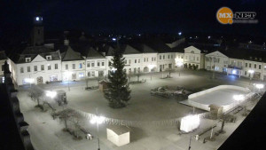 Město Bruntál - Náměstí Míru - 22.11.2025 v 06:15 Město Bruntál - Náměstí Míru - 22.11.2025 v 06:15