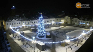 Město Bruntál - Náměstí Míru - 2.1.2026 v 02:32 Město Bruntál - Náměstí Míru - 2.1.2026 v 02:32