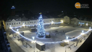 Město Bruntál - Náměstí Míru - 2.1.2026 v 03:02 Město Bruntál - Náměstí Míru - 2.1.2026 v 03:02