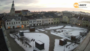 Město Bruntál - Náměstí Míru - 21.2.2026 v 06:32 Město Bruntál - Náměstí Míru - 21.2.2026 v 06:32