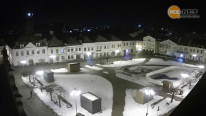 Město Bruntál - Náměstí Míru - 21.2.2026 v 21:15 Město Bruntál - Náměstí Míru - 21.2.2026 v 21:15