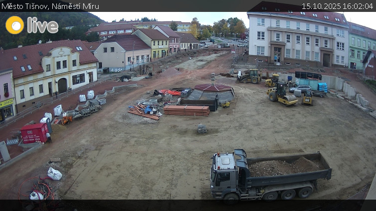 Město Tišnov - Náměstí Míru - 15.10.2025 v 16:02 Město Tišnov - Náměstí Míru - 15.10.2025 v 16:02