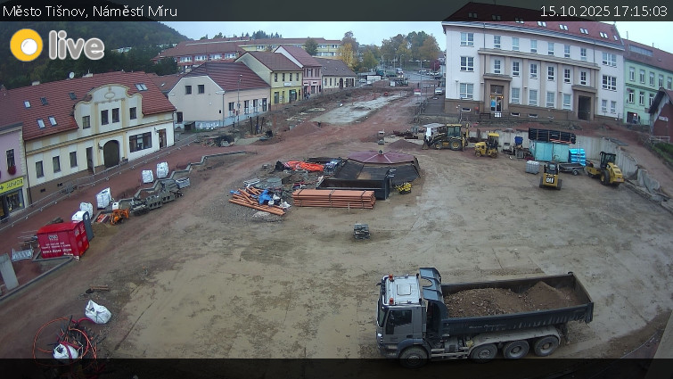 Město Tišnov - Náměstí Míru - 15.10.2025 v 17:15 Město Tišnov - Náměstí Míru - 15.10.2025 v 17:15