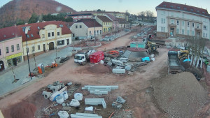 Město Tišnov - Náměstí Míru - 14.3.2026 v 06:31 Město Tišnov - Náměstí Míru - 14.3.2026 v 06:31