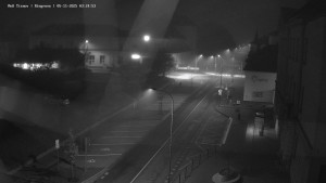Město Tišnov - Riegerova ulice - 5.11.2025 v 03:30 Město Tišnov - Riegerova ulice - 5.11.2025 v 03:30