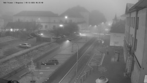 Město Tišnov - Riegerova ulice - 5.11.2025 v 06:30 Město Tišnov - Riegerova ulice - 5.11.2025 v 06:30