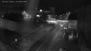 Město Tišnov - Riegerova ulice - 14.11.2025 v 02:15 Město Tišnov - Riegerova ulice - 14.11.2025 v 02:15