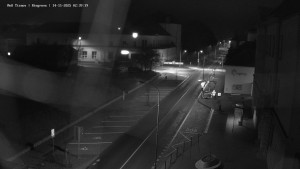 Město Tišnov - Riegerova ulice - 14.11.2025 v 02:45 Město Tišnov - Riegerova ulice - 14.11.2025 v 02:45