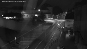 Město Tišnov - Riegerova ulice - 14.11.2025 v 03:45 Město Tišnov - Riegerova ulice - 14.11.2025 v 03:45