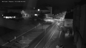 Město Tišnov - Riegerova ulice - 14.11.2025 v 04:45 Město Tišnov - Riegerova ulice - 14.11.2025 v 04:45