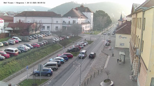 Město Tišnov - Riegerova ulice - 20.11.2025 v 08:15 Město Tišnov - Riegerova ulice - 20.11.2025 v 08:15