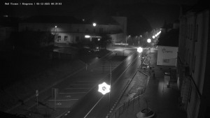 Město Tišnov - Riegerova ulice - 5.12.2025 v 00:45 Město Tišnov - Riegerova ulice - 5.12.2025 v 00:45