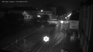 Město Tišnov - Riegerova ulice - 19.12.2025 v 01:45 Město Tišnov - Riegerova ulice - 19.12.2025 v 01:45