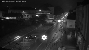 Město Tišnov - Riegerova ulice - 19.12.2025 v 06:15 Město Tišnov - Riegerova ulice - 19.12.2025 v 06:15