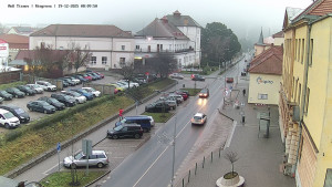 Město Tišnov - Riegerova ulice - 19.12.2025 v 08:15 Město Tišnov - Riegerova ulice - 19.12.2025 v 08:15