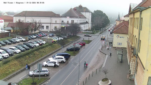 Město Tišnov - Riegerova ulice - 19.12.2025 v 08:45 Město Tišnov - Riegerova ulice - 19.12.2025 v 08:45