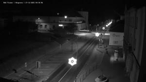 Město Tišnov - Riegerova ulice - 27.12.2025 v 05:00 Město Tišnov - Riegerova ulice - 27.12.2025 v 05:00
