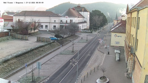 Město Tišnov - Riegerova ulice - 27.12.2025 v 08:15 Město Tišnov - Riegerova ulice - 27.12.2025 v 08:15