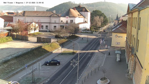 Město Tišnov - Riegerova ulice - 27.12.2025 v 11:15 Město Tišnov - Riegerova ulice - 27.12.2025 v 11:15