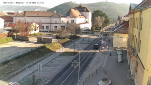 Město Tišnov - Riegerova ulice - 27.12.2025 v 11:30 Město Tišnov - Riegerova ulice - 27.12.2025 v 11:30