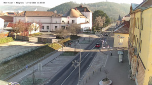 Město Tišnov - Riegerova ulice - 27.12.2025 v 11:45 Město Tišnov - Riegerova ulice - 27.12.2025 v 11:45