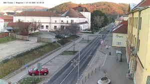 Město Tišnov - Riegerova ulice - 27.12.2025 v 15:45 Město Tišnov - Riegerova ulice - 27.12.2025 v 15:45