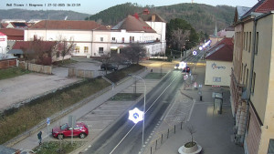 Město Tišnov - Riegerova ulice - 27.12.2025 v 16:30 Město Tišnov - Riegerova ulice - 27.12.2025 v 16:30
