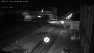 Město Tišnov - Riegerova ulice - 27.12.2025 v 18:45 Město Tišnov - Riegerova ulice - 27.12.2025 v 18:45