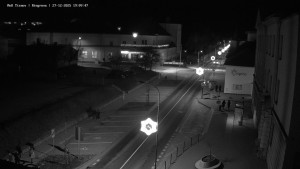 Město Tišnov - Riegerova ulice - 27.12.2025 v 19:15 Město Tišnov - Riegerova ulice - 27.12.2025 v 19:15